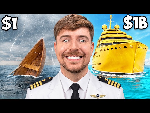 $1 vs $1,000,000,000 Yacht!