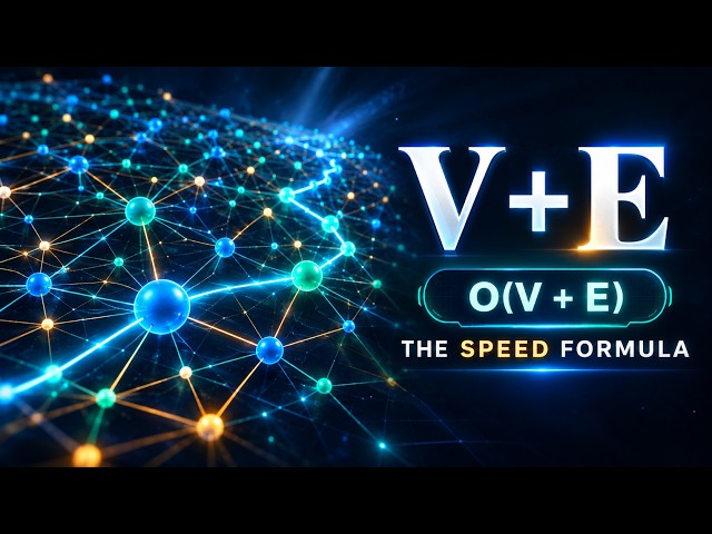 The Graph Complexity Formula You Need to Know: O(V + E)