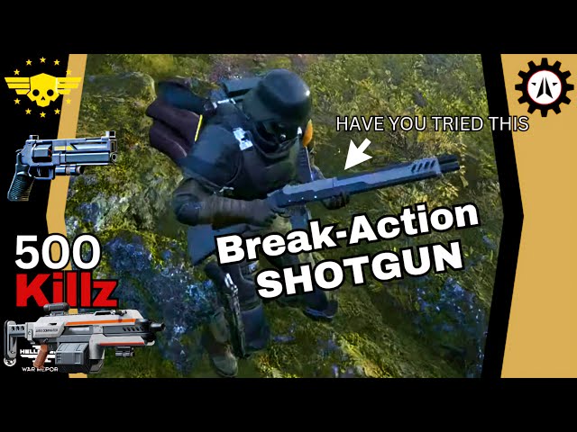 HELLDIVERS 2: Break-Action Shotgun & Dominator Gameplay |Super Helldive