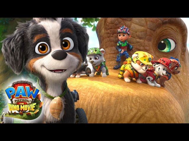PAW PATROL: THE DINO MOVIE (2026) | Getting a Lift from Nellie at Rex's Tree House | Nick Jr.