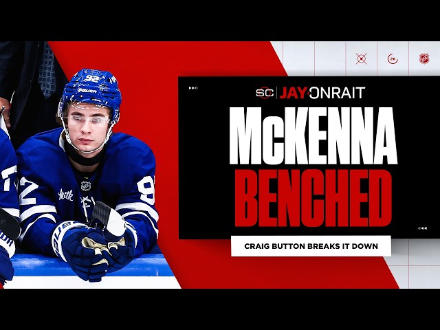 ‘Much ado about nothing’: Button on Hiller benching McKenna in Leafs’ collapse