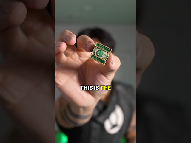 How I made a REPLICA Green Lantern Ring #shorts #diy #tutorial #lanterns #cosplay #greenlantern #dc