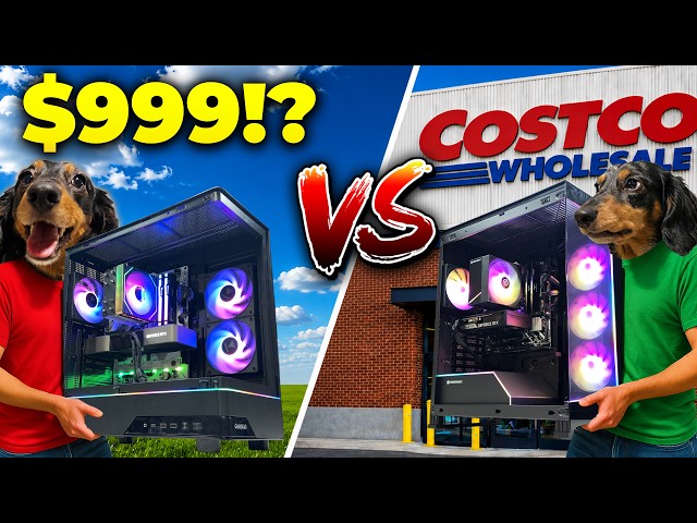 We Built a $999 Gaming PC With Used Parts… Can It Beat Costco?