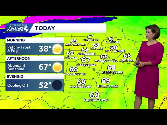 Western PA: Sunny and mild again | October 20 Forecast
