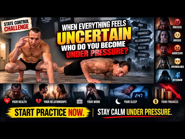 WHEN EVERYTHING FEELS UNCERTAIN — WHO DO YOU BECOME UNDER PRESSURE?