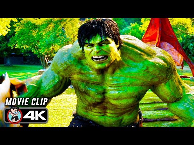 Hulk Destroys The US Military | THE INCREDIBLE HULK (2008) Movie CLIP 4K