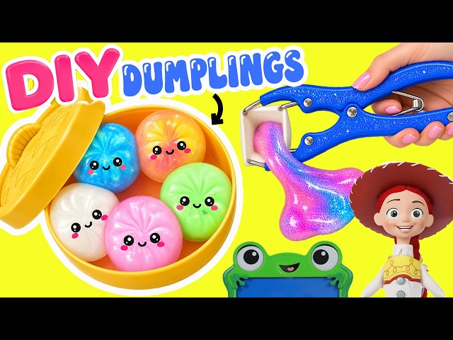 Toy Story 5 Movie DIY Squishy Dumplings Step By Step Tutorial! Crafts for Kids