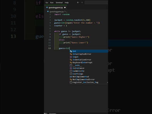 Build a Fun Number Guessing Game in Python! 🎮 | Python Programming Tutorial #python #pythontutorial