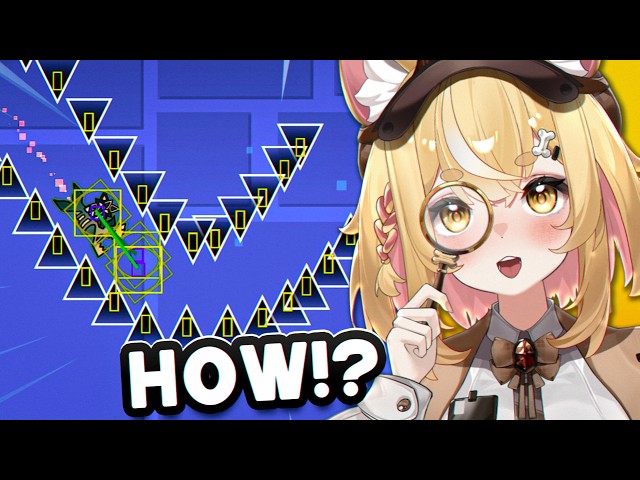 New Player Reacts to the HARDEST Geometry Dash Levels | Vtuber Reacts