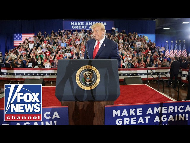 WATCH LIVE: President Donald Trump delivers remarks at Nebraska rally