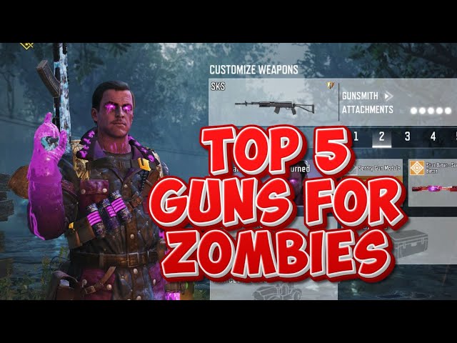 Top 5 Guns for CODM Zombies – Ultimate Weapons Guide
