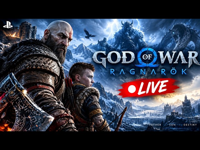 🔴 LIVE NOW! God Of War Ragnarök ⚔️🔥 | GOD OF WAR RAGNARÖK | 4K ULTRA PC GAMEPLAY