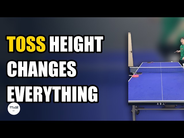 Zhang Yudong: Toss Height, Contact Point & the Press-Down Secret