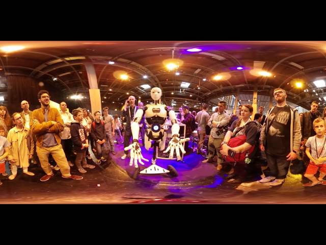 Robot Inmoov - vidéo 360
