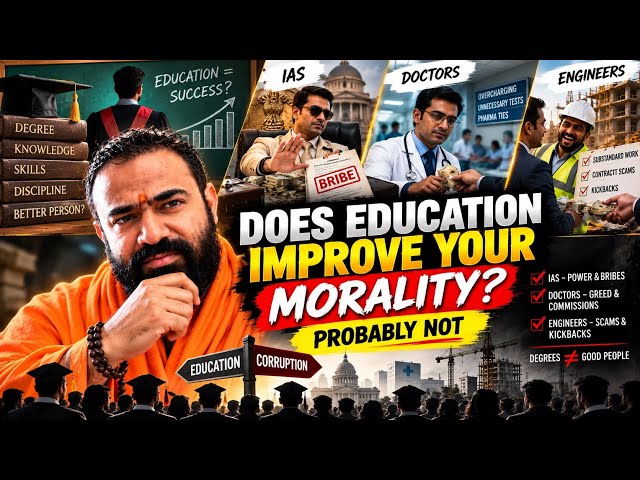 Does education improve your morals? Not really - hype please