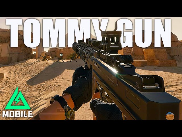 DELTA FORCE MOBILE TOMMY GUN GAMEPLAY