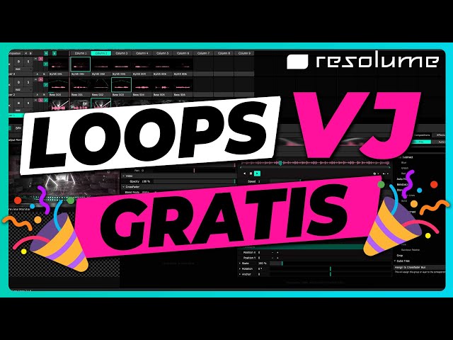 ❤️‍🔥 FREE VJ LOOPS for RESOLUME ▶ The BEST Clips for video jockey