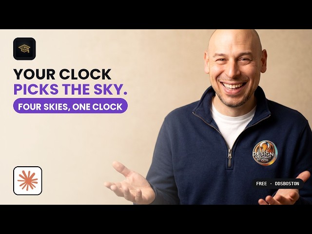 This Game Reads Your Clock. Four Skies, No Setting.