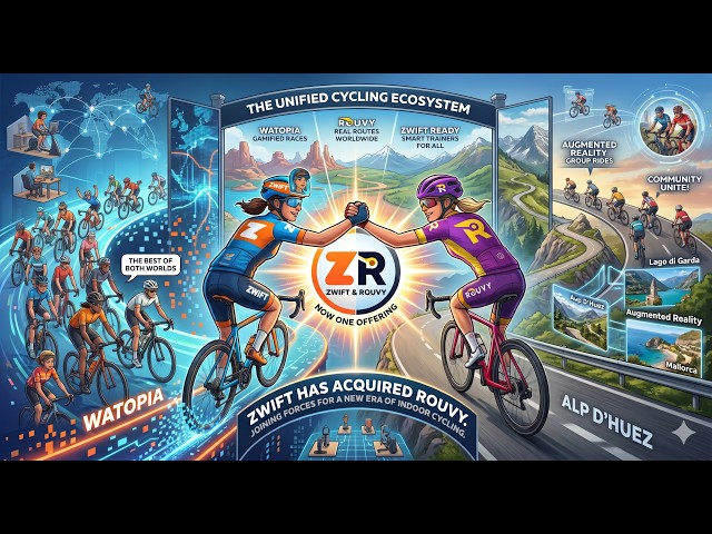 Are Rouvy and Zwift having a baby? or Just coparenting FulGaz? What do you want to see happen?