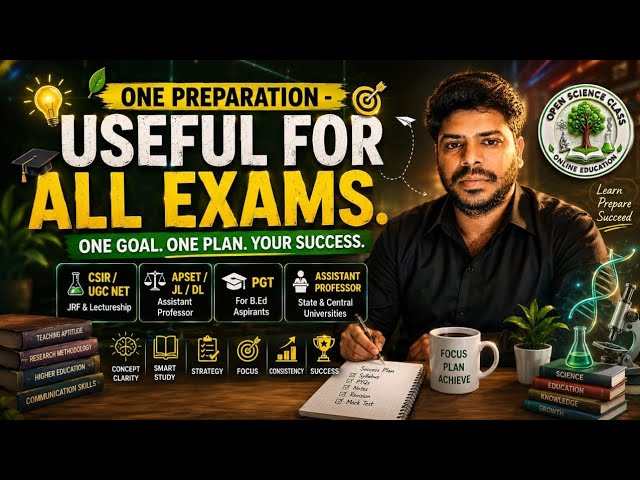 AP Assistant Professor | One Preparation Useful for All Exams 2026 | One Plan - Your Success | OSC