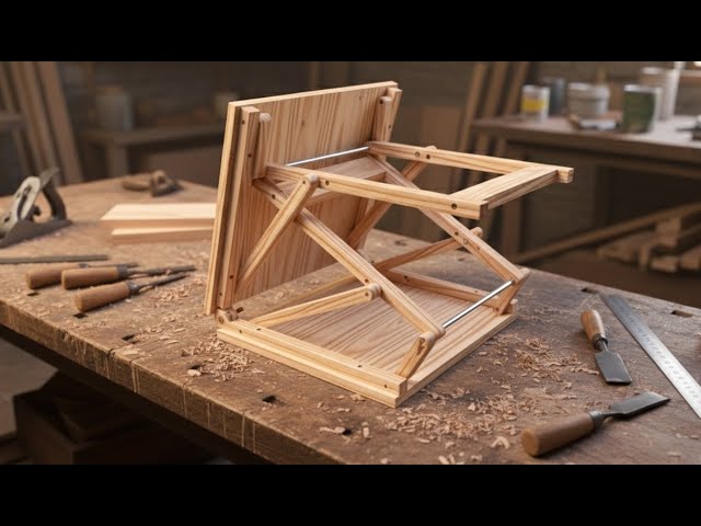 DIY Smart Folding Table: Step-by-Step Woodworking Tutorial