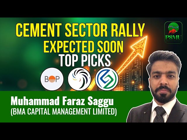 Cement Sector Rally Expected Soon? | Top Cement Stock Picks | PSX Market Analysis 