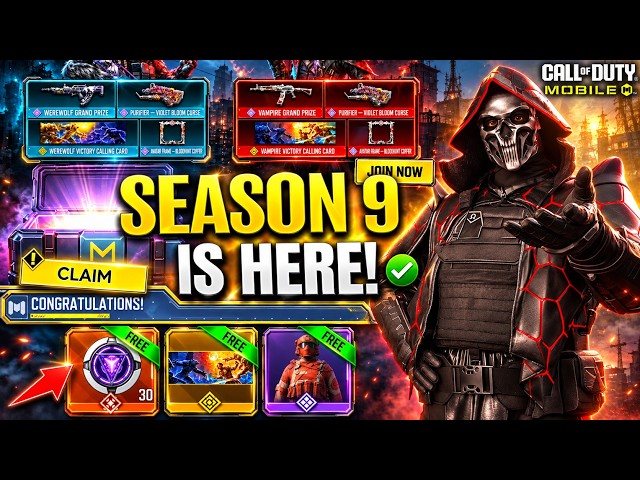Season 9 HUGE Update! FREE Rewards, Mythic Sigils & Ghost | COD Mobile | CODM