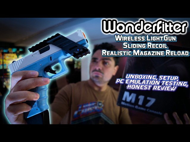 Wonderfitter M17 Wireless LightGun Unboxing, Setup, Emulation Testing and Honest Opinion