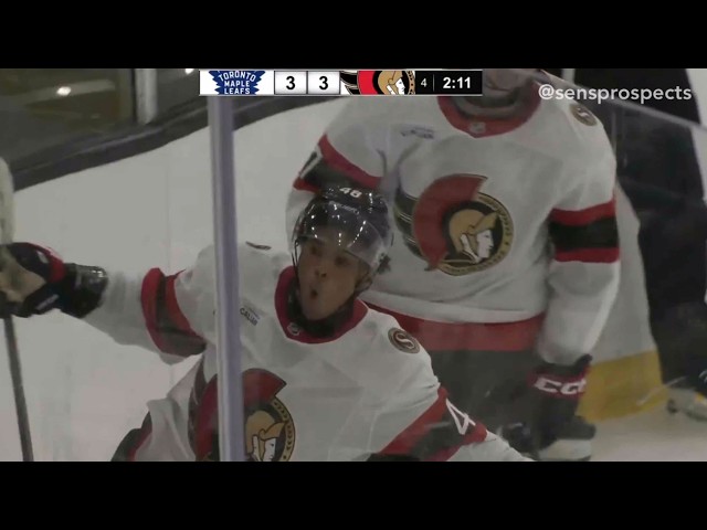Ottawa Senators vs Toronto Maple Leafs - 2026 Prospect Tournament (Full Game)