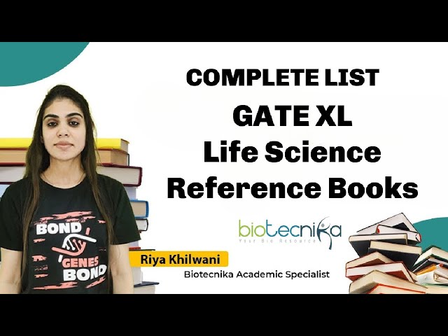 GATE Life Science Important Reference Books - Complete List