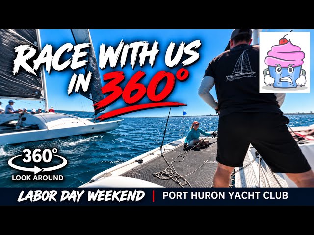 Race with Us in 360° |  Angry Cupcake at Port Huron Yacht Club
