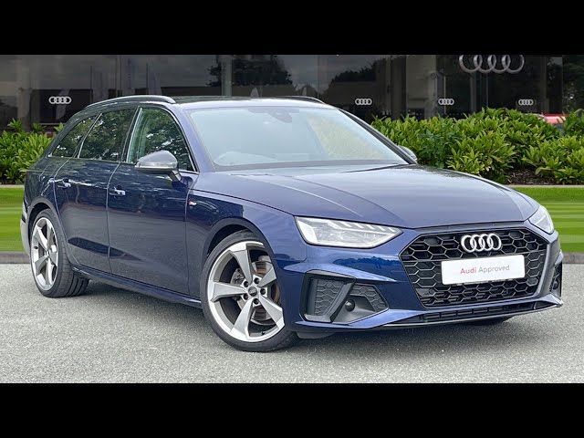 Approved Used Audi A4 Avant Black Edition 40 TFSI 190 PS S tronic | Preston Audi