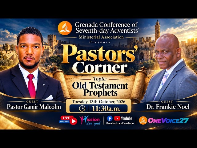 Pastors' Corner || Old Testament Prophets || Tuesday October 13, 2026