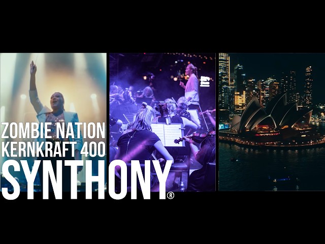 SYNTHONY - Zombie Nation 'Kernkraft 400' (Live @SydneyOperaHouse Forecourt 2025)