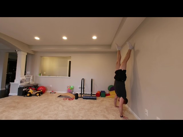 VR180 Handstand Workout 8K - 2024-03-13