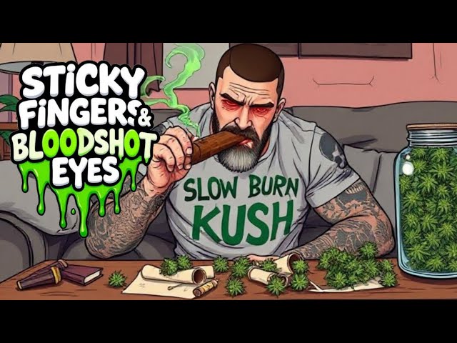 "Sticky Fingers Bloodshot Eyes" "420 Music For A Stoners Soul" (Stoner Blues)