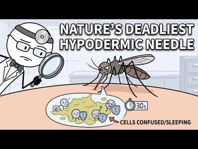 How Mosquitoes Hijack Your Immune System in 30 Seconds