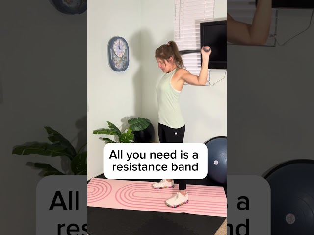 Resistance Band Exercises I use to Reduce Neck Pain
