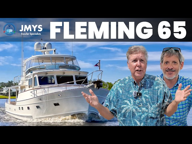 FLEMING 65 Trawler Tour - TrawlAboard Episode 25