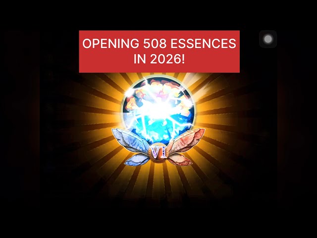 OPENING 508 ESSENCES IN 2026 | IDENTITY V