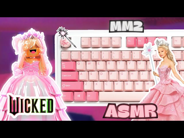Making an EXPLOITER Log as GLINDA!🩷|| *MM2 Keyboard ASMR*