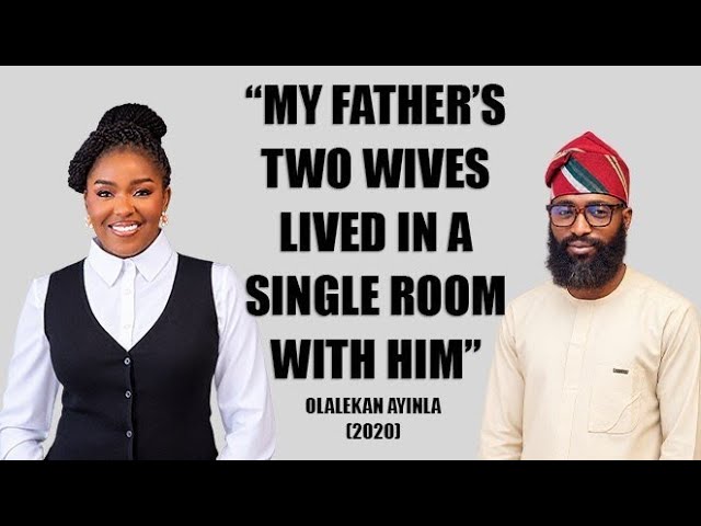"MY FATHER'S TWO WIVES LIVED IN A SINGLE ROOM WITH HIM" -ACTOR AYINLA Olalekan 