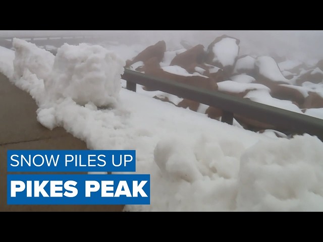 Tollgate officials closed road to Pikes Peak due to snow