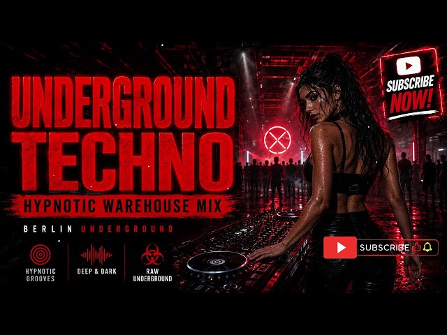 Berlin Underground Techno LIVE | Dark Warehouse Bass für schlaflose Nächte 2026