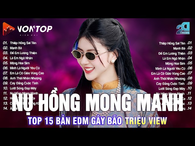 NỤ HỒNG MONG MANH REMIX  |BXH Nhạc Trẻ EDM Hot Trend TRIỆU VIEW♫Top 15 Bản EDM TikTok Cực Hot TikTok