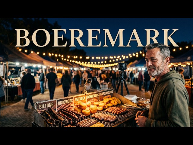 Pretoria Boeremark at night in 360‑degrees