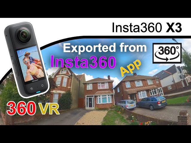 Insta360 X3 | 360 VR Exported From iPad Mobile App in 4K | @Insta360 ​