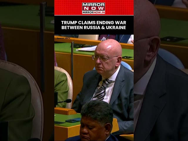 US President Donald Trump Claims Ending War Between Russia & Ukraine | Watch #shorts