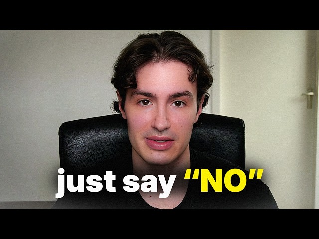 just say "no", then stop talking