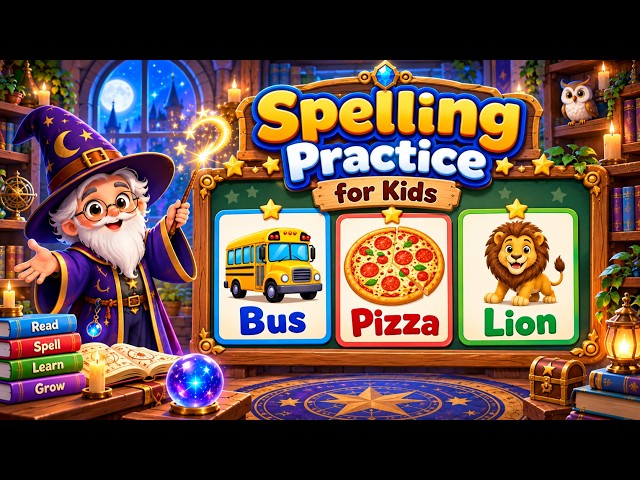 Spelling Practice for Kids | Learn How to Spell 150 Spelling Words for Kids | Kindergarten Learning
